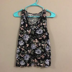 Floral tank top